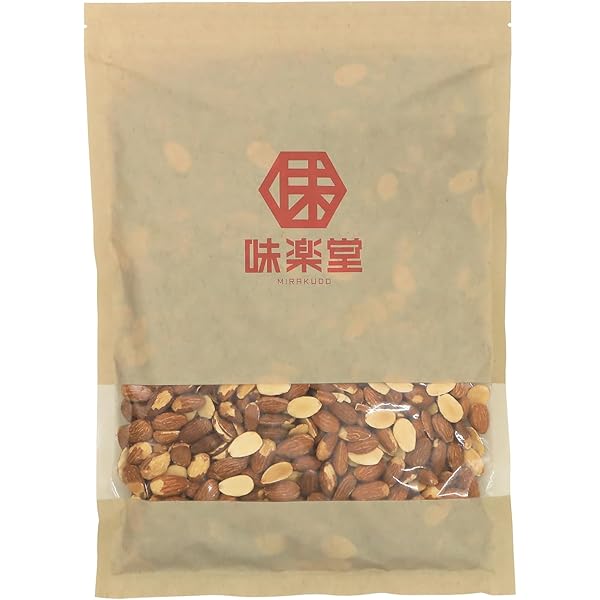 Amazon.co.jp: 訳あり 素焼き アーモンド 1kg アメリカ産 無塩